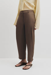 CR Tapered Barrel Pant | Carob