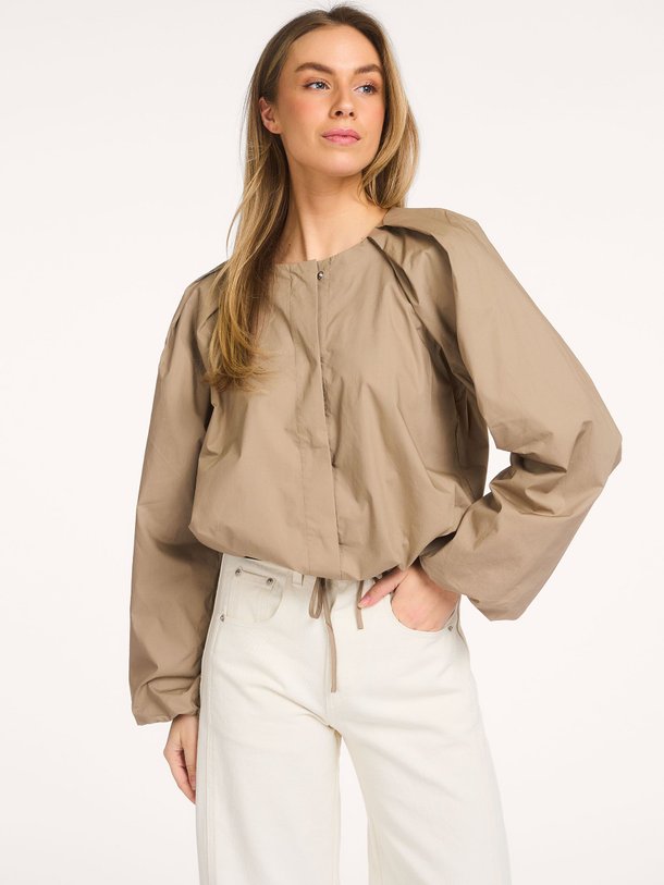 Karen By Simonsen Enya Balloon Blouse | Teak