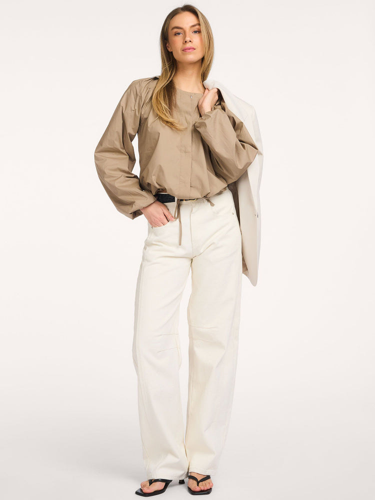 Karen By Simonsen Enya Balloon Blouse | Teak