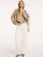 Karen By Simonsen Enya Balloon Blouse | Teak