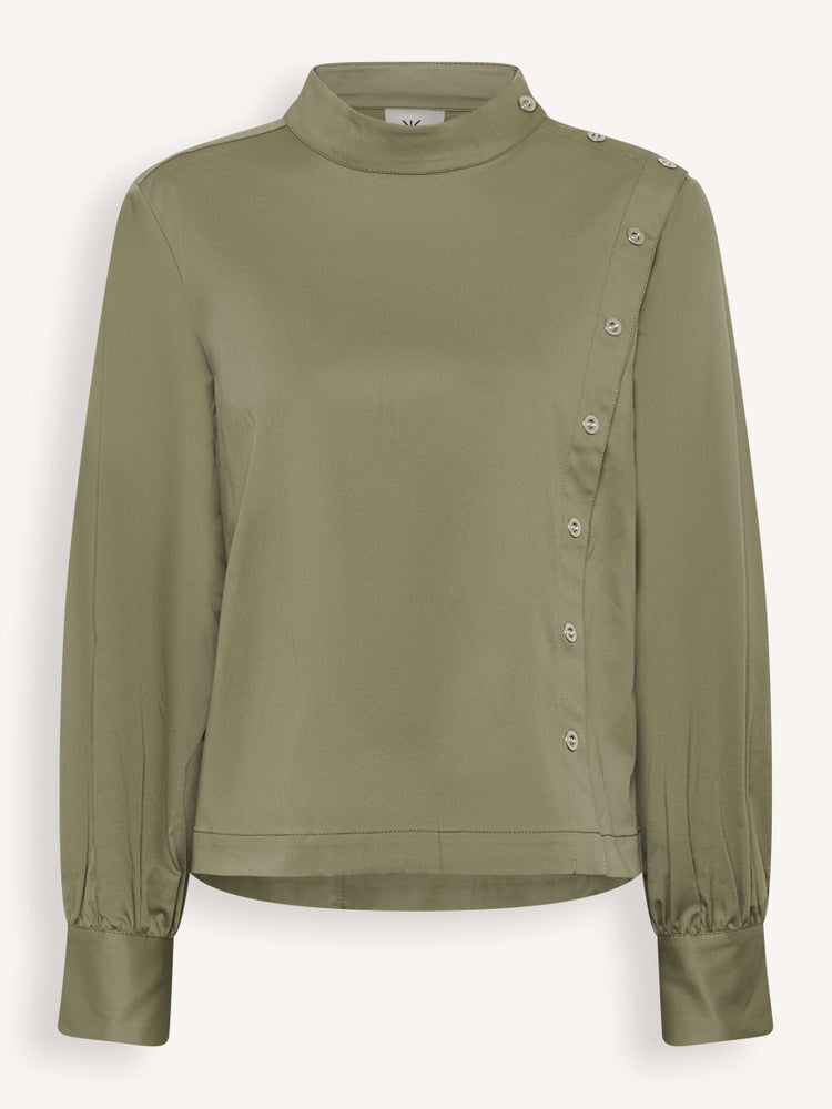 Karen By Simonsen Egina Shirt | Deep Lichen Green