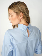 Mos Mosh Katalin Blouse | Brunnera Blue