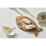 Rader Oyster Salt & Pepper Shaker Set | White