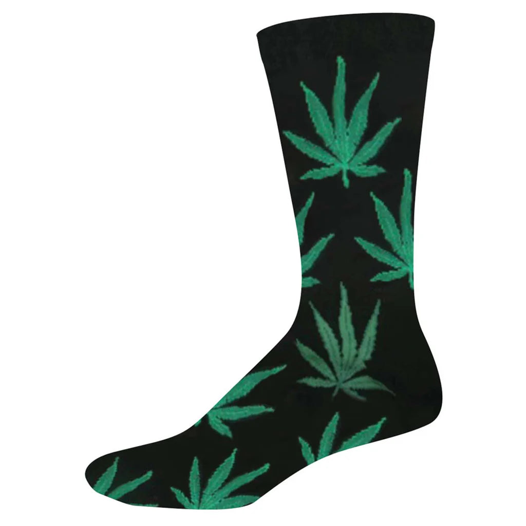 Socksmith | Pot Leaves Black