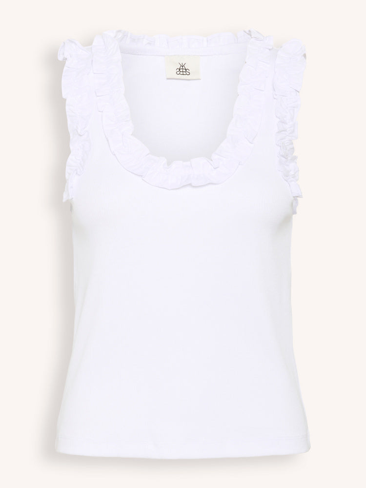 Karen By Simonsen Oda Tank | White