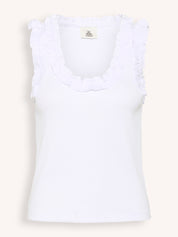 Karen By Simonsen Oda Tank | White