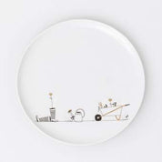 Radar Garden Gift Round Plate