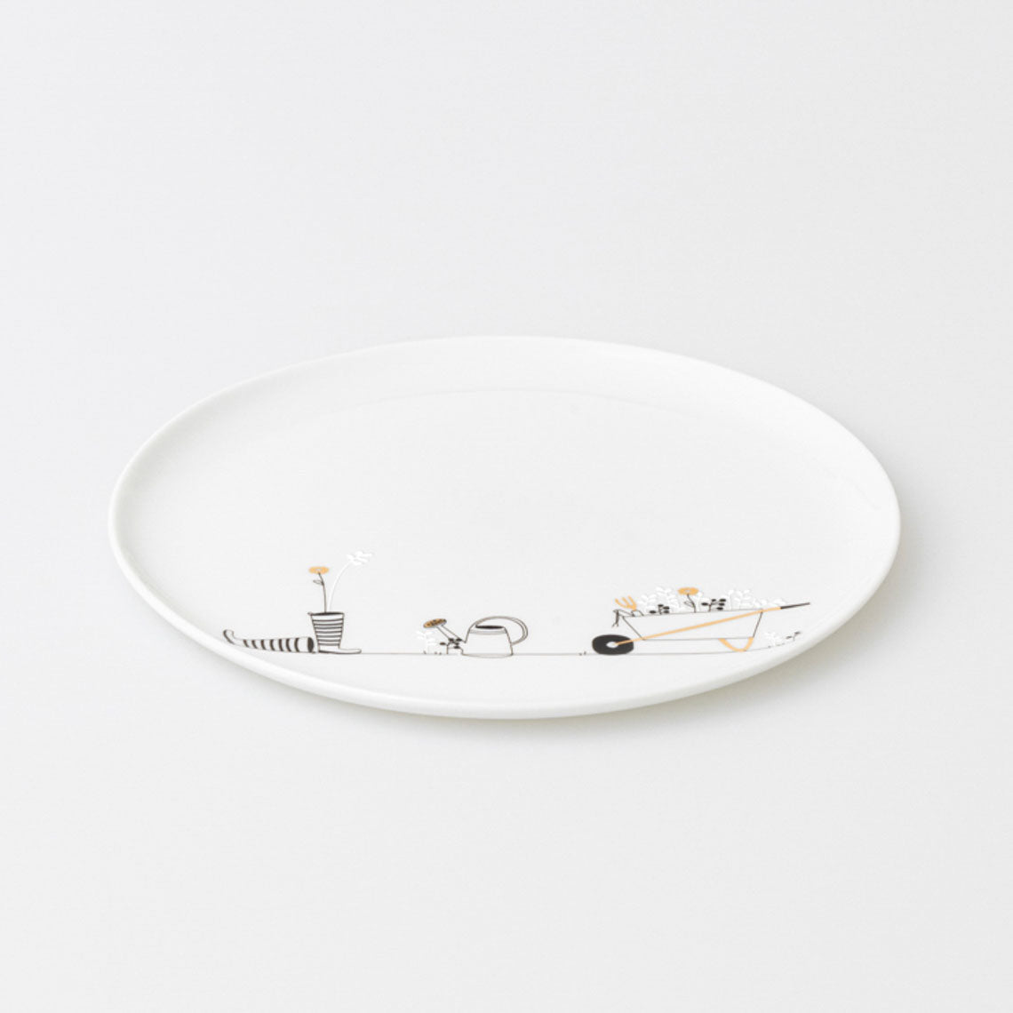 Radar Garden Gift Round Plate