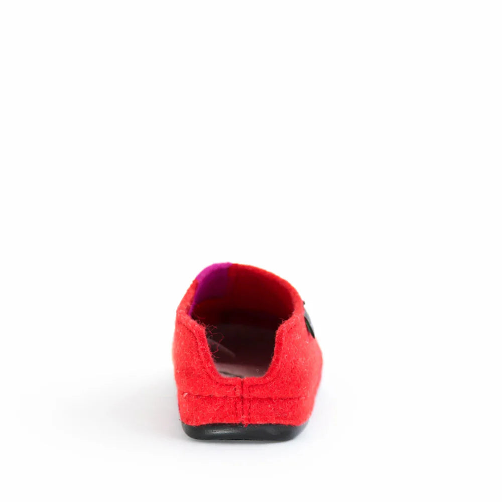 Dr Feet Hilda Slipper | Red Mix