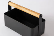 Saffron Inc Fuji Small Storage Box | Black
