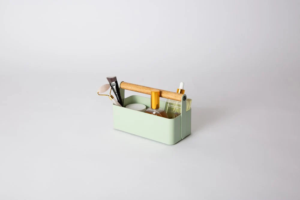 Saffron Inc Fuji Small Storage Box | Sage