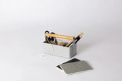 Saffron Inc Fuji Small Storage Box | Grey