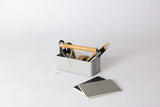 Saffron Inc Fuji Small Storage Box | Grey