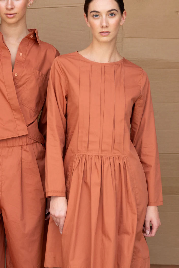 Re-Create Lois Dress | Burnt Sienna