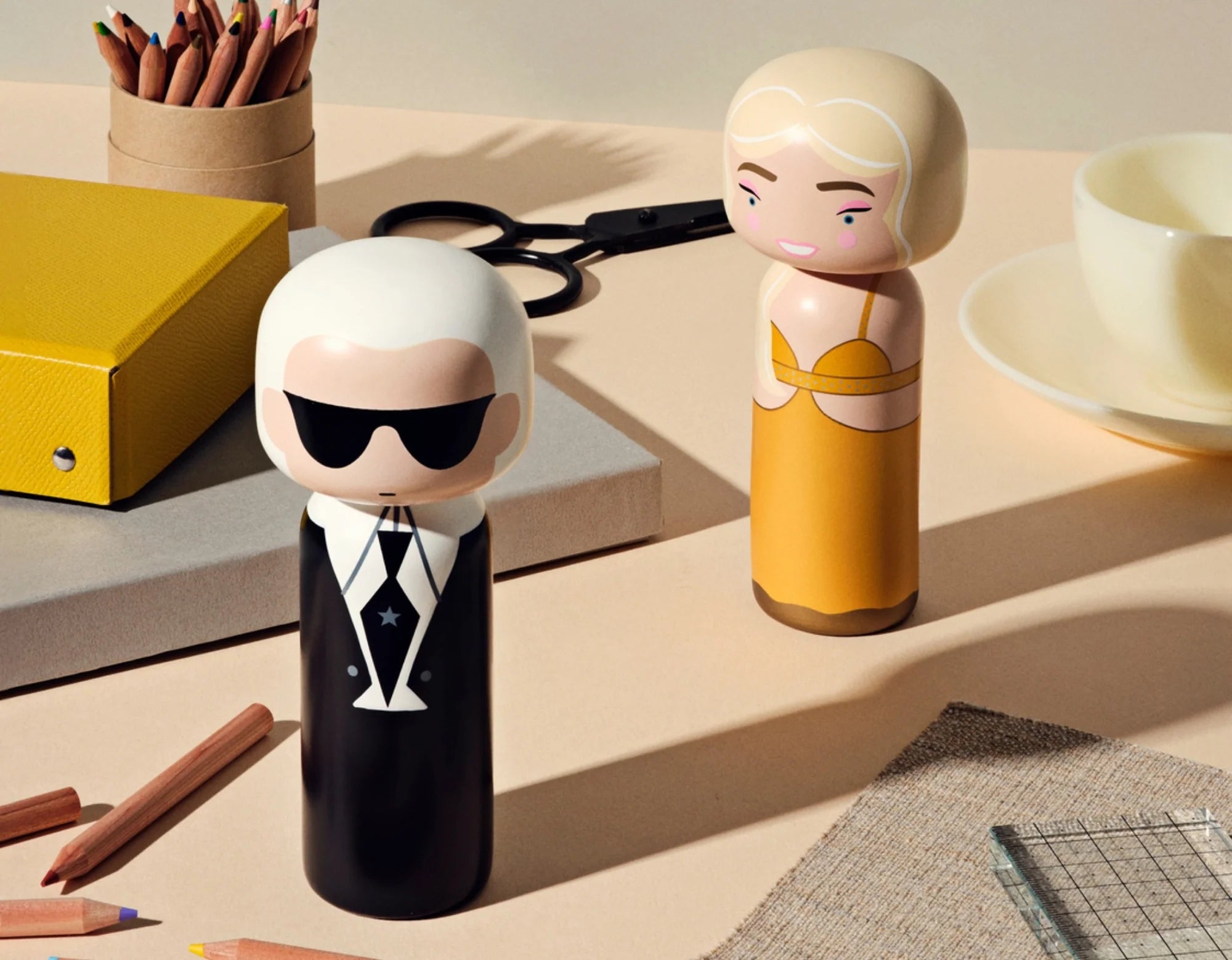 Lucie Kaas Kokeshi Doll | Claudia Schiffer