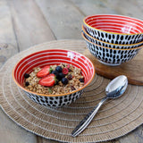 Mikasa Does it All Bowl | 15.7cm Red Swirl
