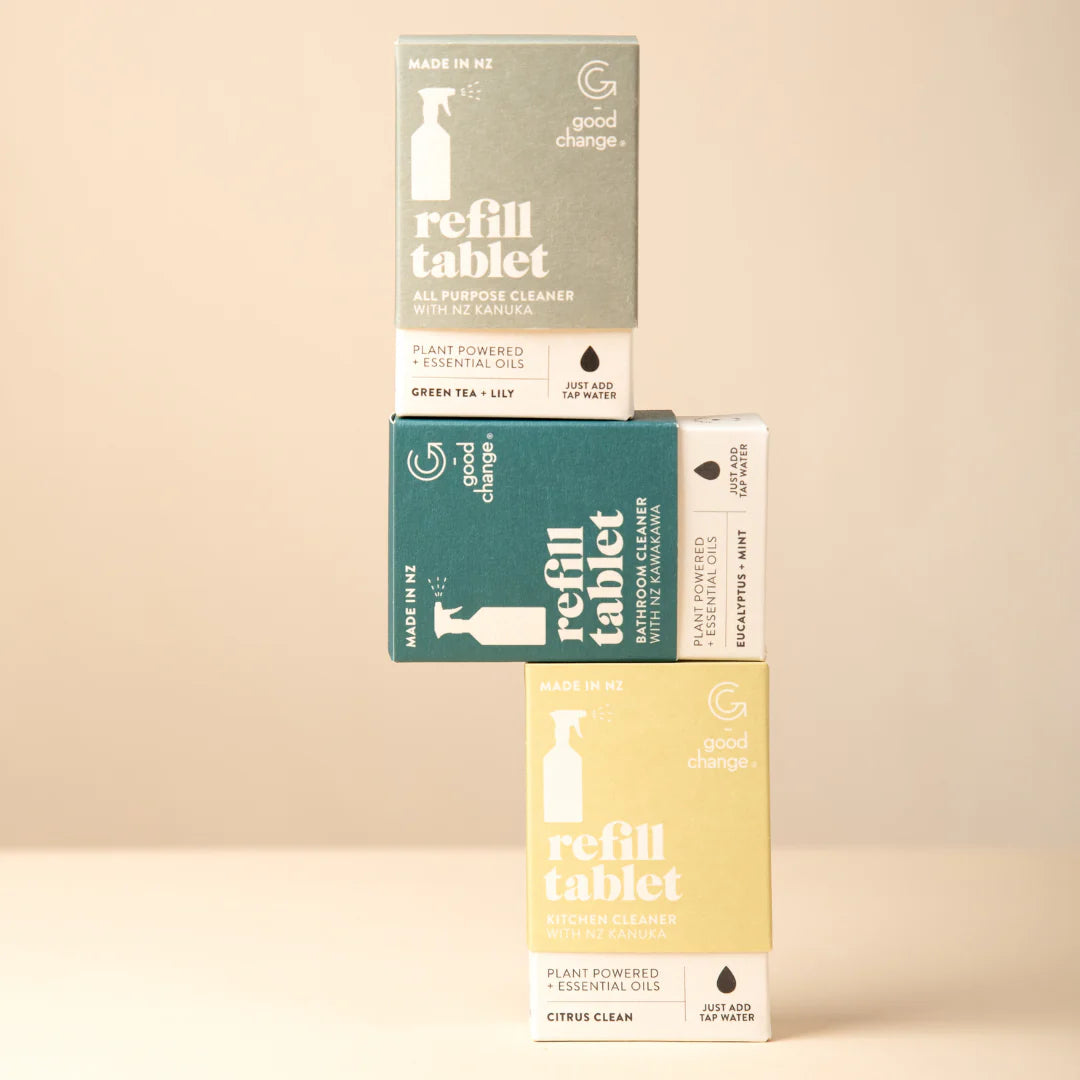 Good Change Refill Tablet | All Purpose Green Tea + Lily