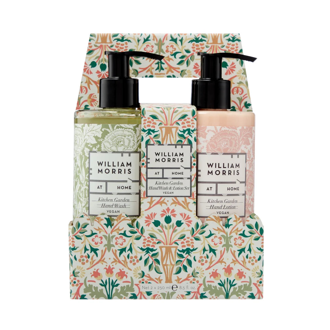 William Morris At Home Kitchen Garden | Hand Wash & Lotion Set