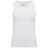 Moke Ede Rib Tank | White