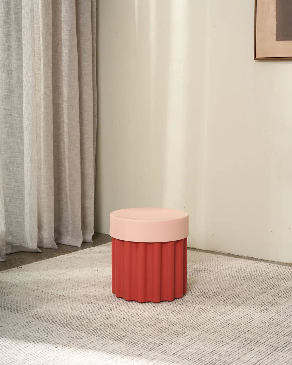 Ned Harry Stool | Red