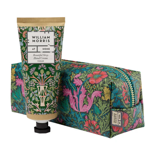 Heathcote & Ivory Beautiful Sleep Make Up Bag | William Morris