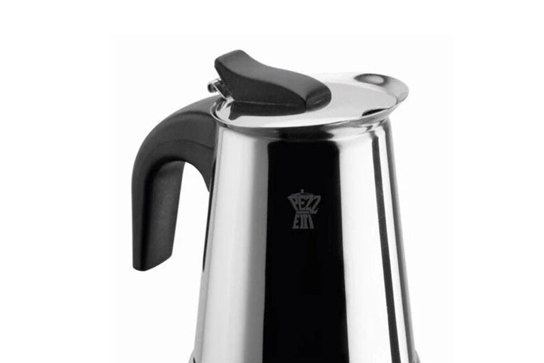 Pezzetti Stainless Steel Stovetop Espresso Coffee Maker | Stainless