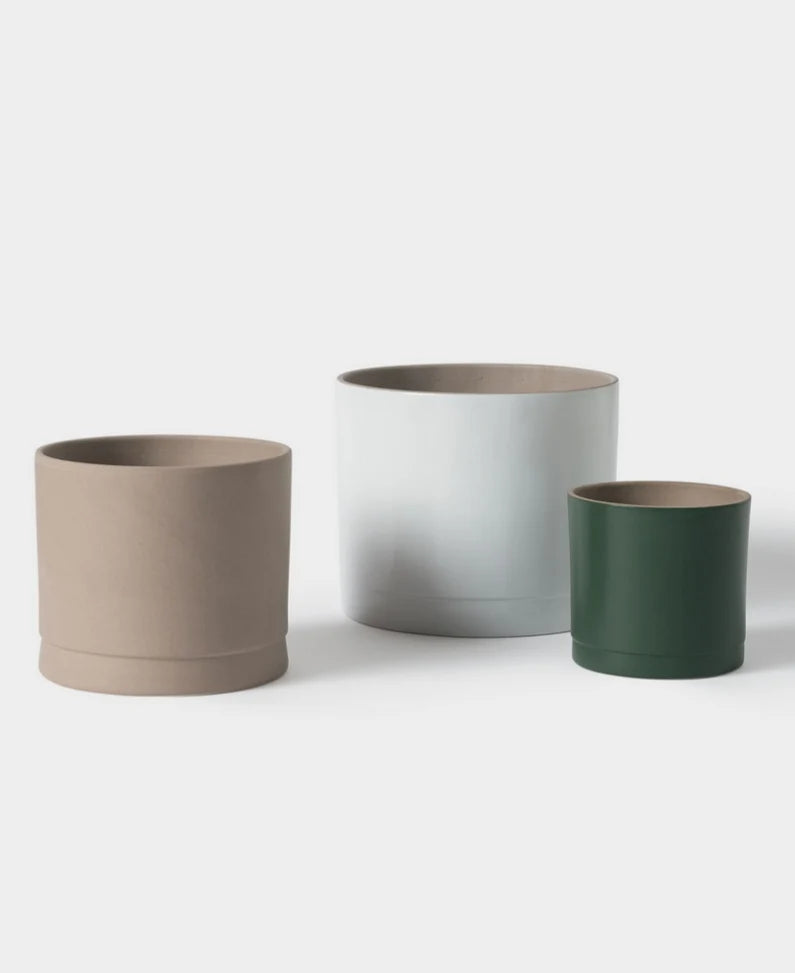 Citta Grow Plant Pot | Matte White