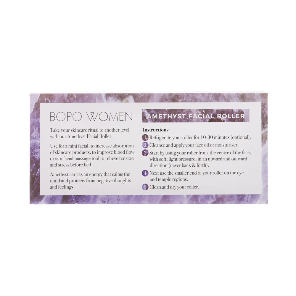 Bopo Crystal Facial Roller | Dream Amethyst