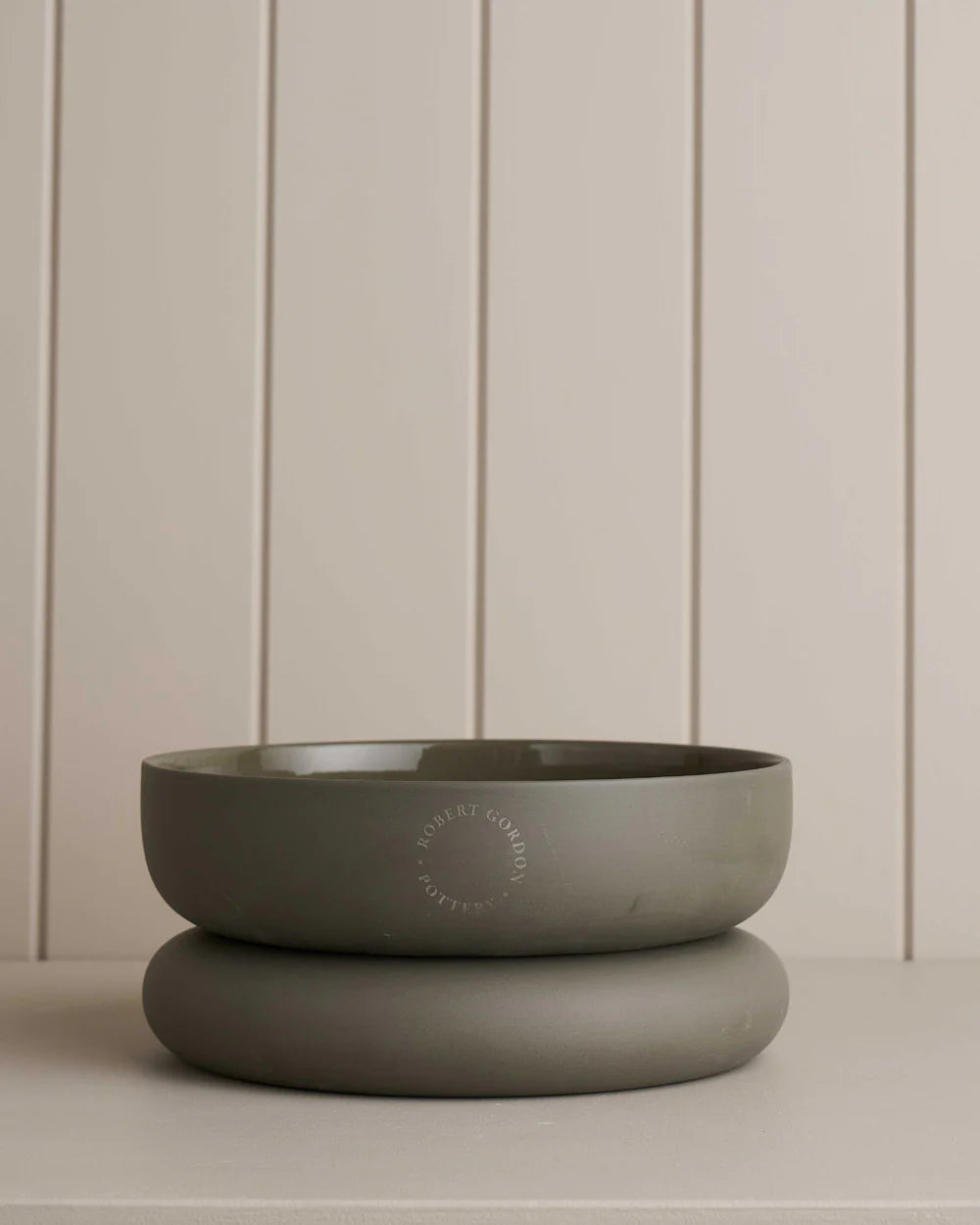 Robert Gordon Wide Cloud Planter | Forest Green