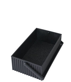 Hachiman Multi Stacking Storage Box | Black