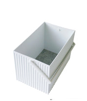 Hachiman Omnioutil Stacking Storage Box | White