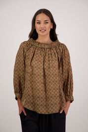Briarwood Annabella Top | Camel Tile