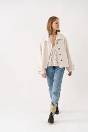 Lollys Laundry Bulgaria Jacket | Cream