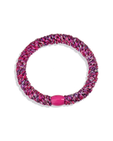 Kknekki Original Hair Ties | Pink Unicorn Glitter