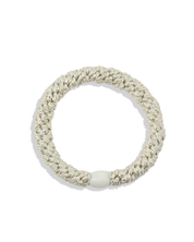 Kknekki Original Hair Ties | Ivory Glitter
