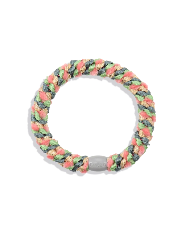 Kknekki Original Hair Ties | Teal Pink Mix