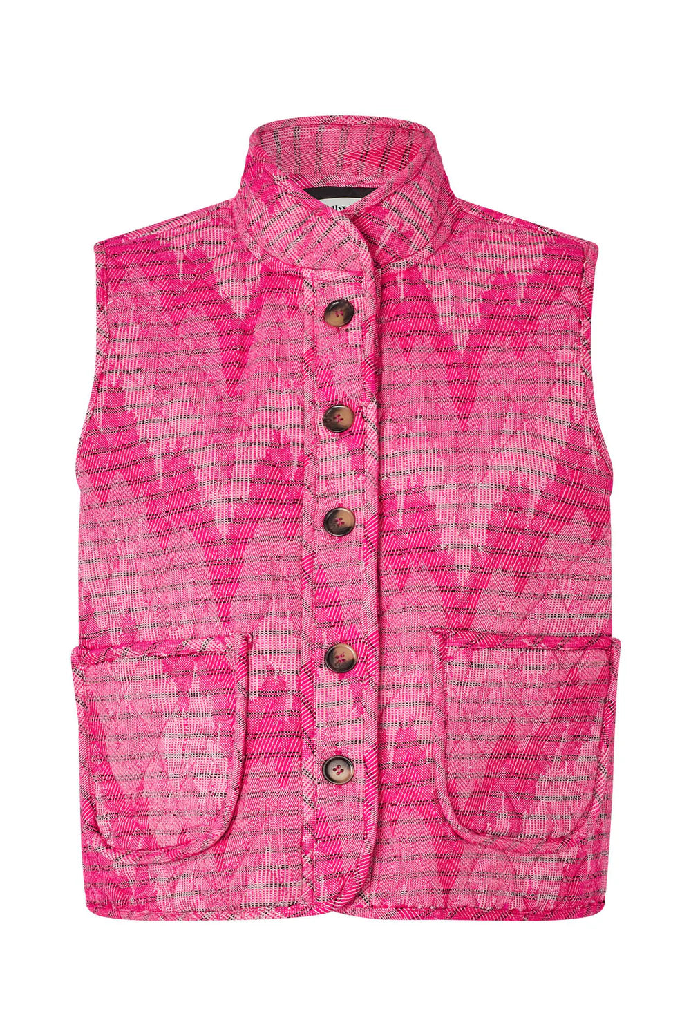 Lollys Laundry Cairo Vest | Pink