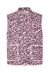 Lollys Laundry Cairo Quilted Vest | Light Pink
