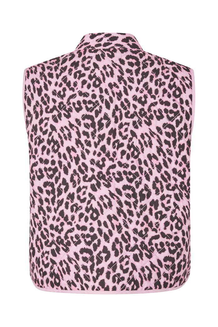 Lollys Laundry Cairo Quilted Vest | Light Pink