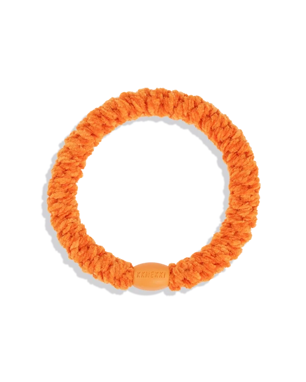 Kknekki Original Hair Ties | Velvet New Organge