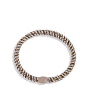 Kknekki Original Hair Ties | Slim Copper Grey Glitter