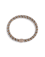 Kknekki Original Hair Ties | Slim Copper Grey Glitter