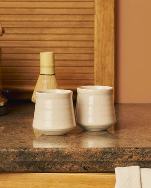 Robert Matcha Cups Set Of 2 | Milk