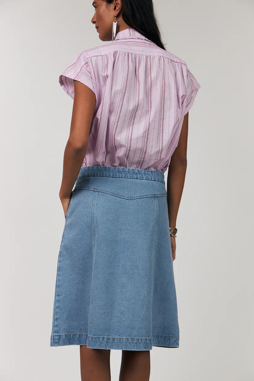 Lollys Laundry Bada Shirt | Lilac