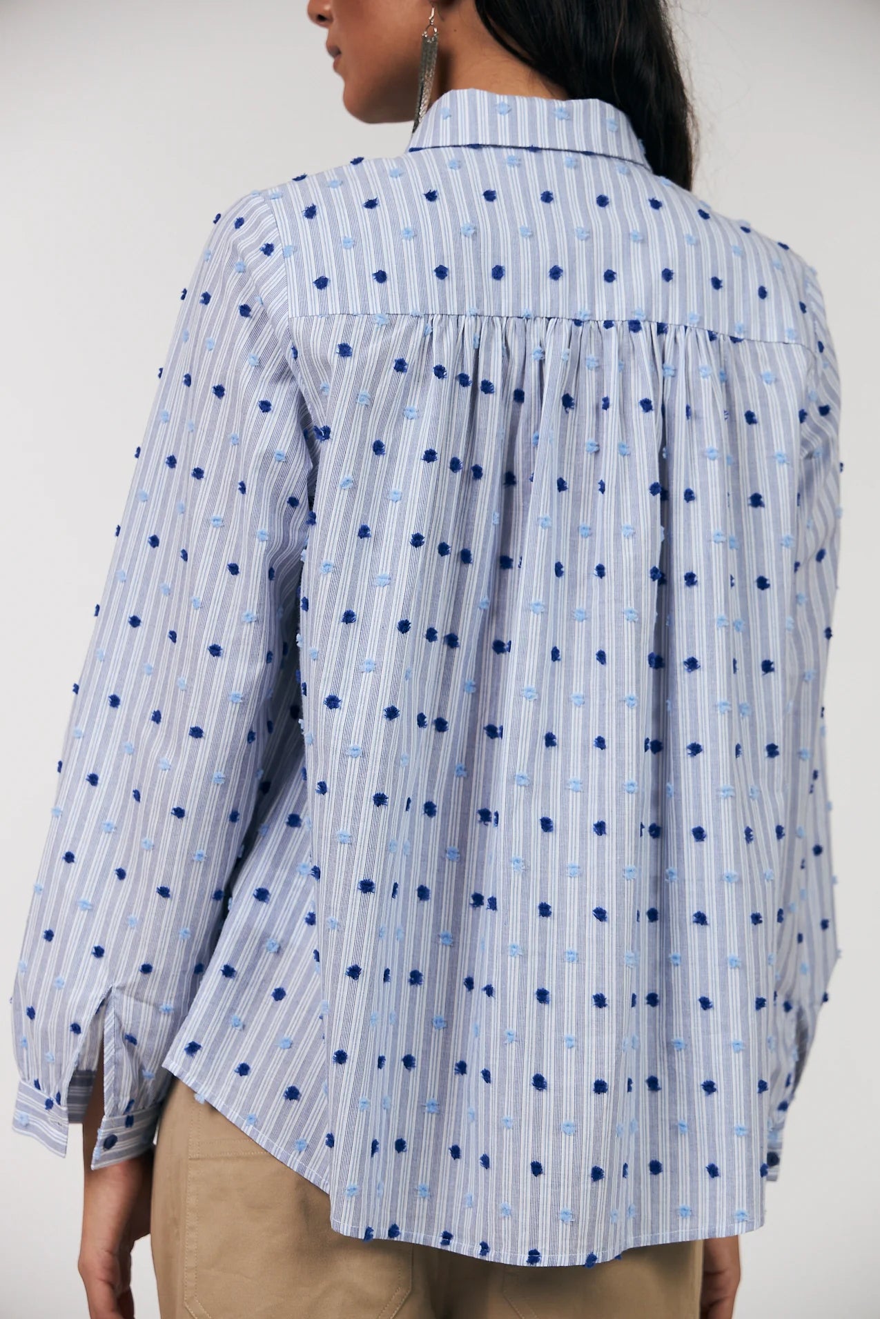 Lollys Laundry Lari Shirt | Dark Blue