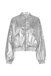 Lollys Laundry Liw Bomber Jacket | Silver