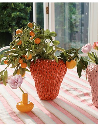 Kip & Co Strawberry Vase | Strawberry