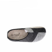 Dr Feet Hilda Slipper | Grey Mix