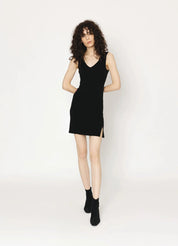 GG Essentials Reversible Rayon Slip Mid Length | Black