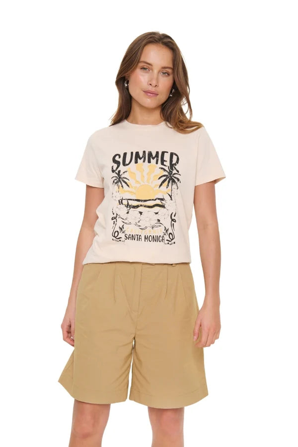 St Tropez Kuvi T-Shirt | Creme